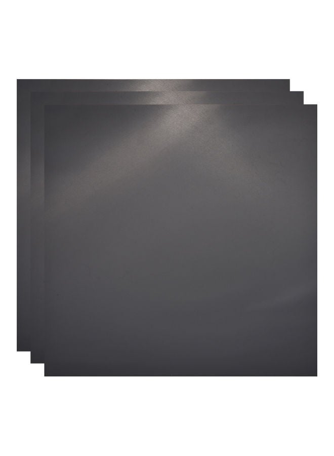 Generic Acrylic Sheet Reflection Board 40X40cm Black  - Image 1