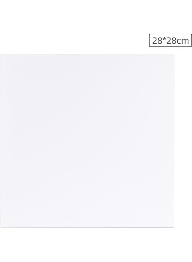 Acrylic Sheet Reflection Board 28X28cm White  - Image 2