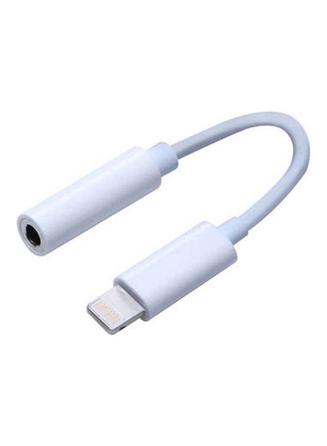 Aux 3.5 Female To Type C White