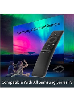 Generic Remote Control For Samsung Smart Tv Lcd Qled 4K Hdr Screen With Basic Video Buttons From Netflix Black  - Image 2