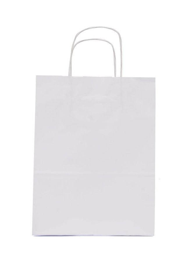 3-Piece Recyclable Kraft Gift Bags White - Image 1