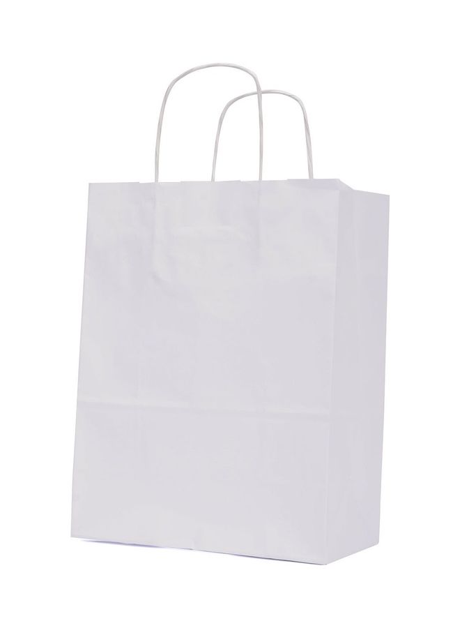 3-Piece Recyclable Kraft Gift Bags White - Image 2