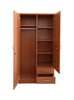 Generic Two Door Wooden Cabinets Brown  - Image 2