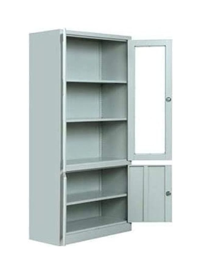 Generic Four Door Steel Cabinet Grey 40x90x185cm  - Image 2