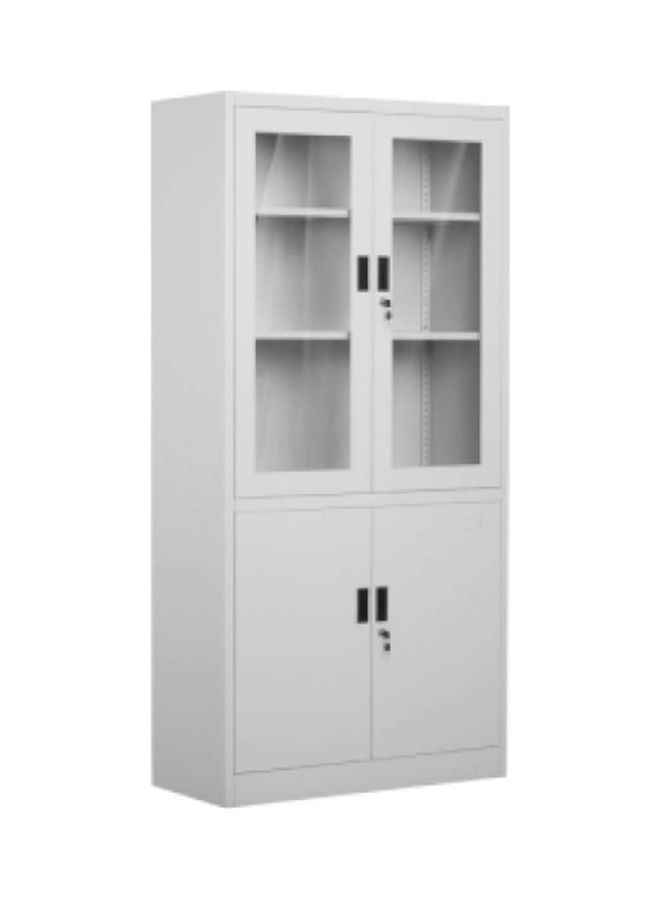 Generic Four Door Steel Cabinet Grey 40x90x185cm  - Image 3