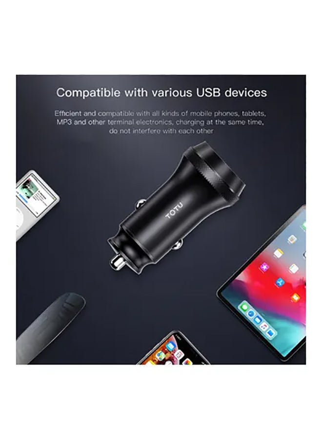 Totu Fast Charging Car Charger Black - Image 2
