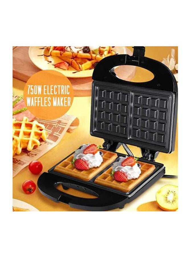 sokany Waffle Maker  750 W 750 W SK-113 Black  - Image 1