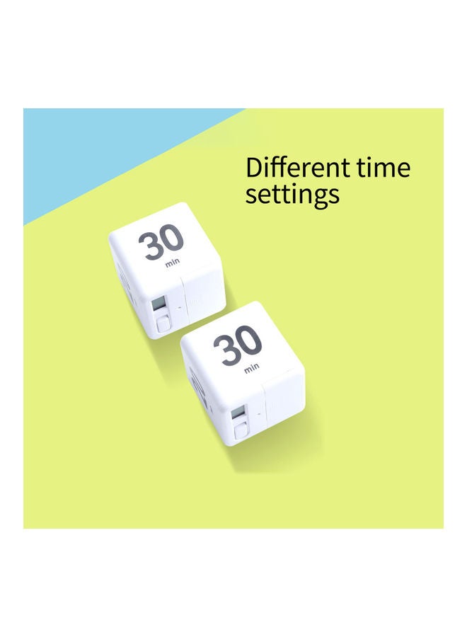 Generic LED Display Cubic Time Clock Blue  - Image 2
