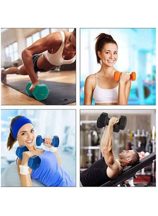 أثقال دامبل من الفينيل - وزن 1 كغم - قطعتين - Image 3