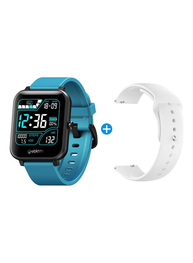 Zeblaze Touch screen Wearable Fitness Tracker Smart watch Blue  - Image 1