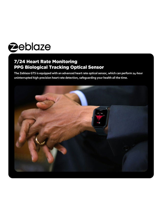 Zeblaze Touch screen Wearable Fitness Tracker Smart watch Black  - Image 2