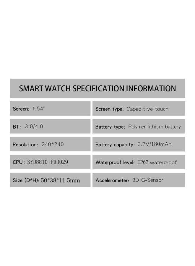 Waterproof Full-Touch Screen Blue Tooth Smart Bracelet Green  - Image 5