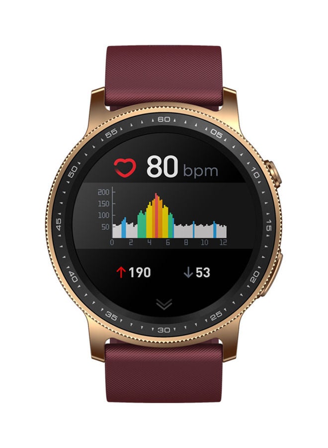 Zeblaze Waterproof Full-Touch Screen Blue Tooth Smart Watch Gold  - Image 1
