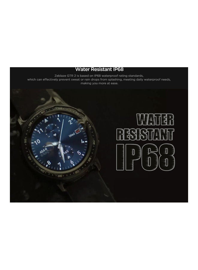 Zeblaze Waterproof Full-Touch Screen Blue Tooth Smart Watch Gold  - Image 4