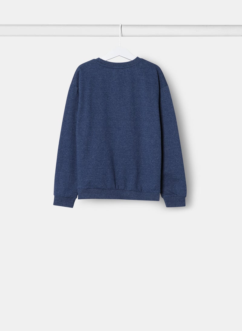 NEON - Girls Sweatshirt Blue - Image 1