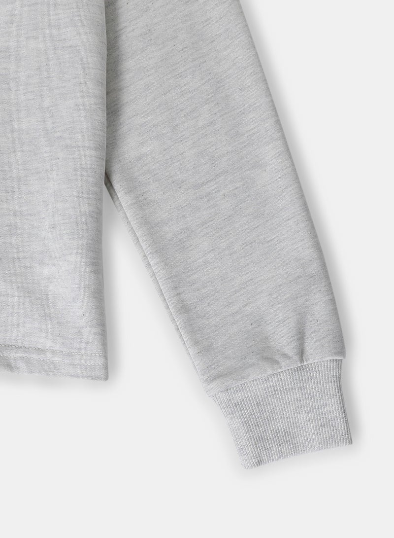 NEON - Girls Sweatshirt Grey - Image 1
