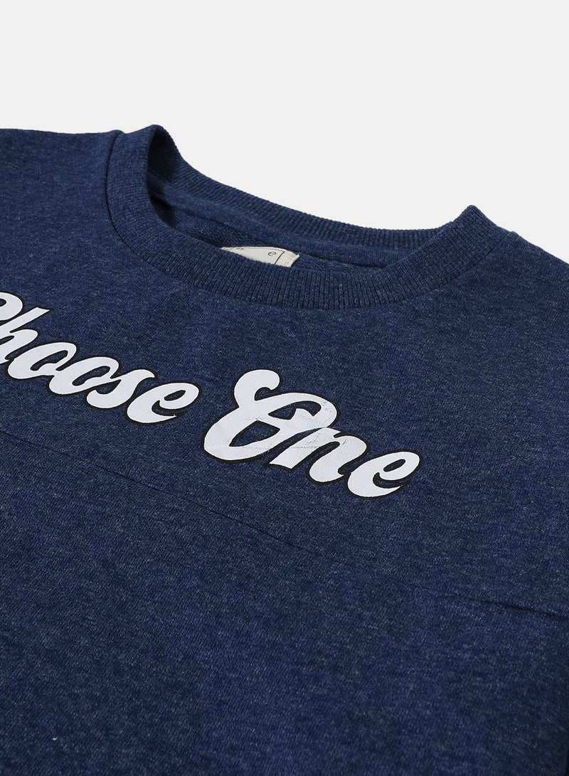 NEON - Girls Sweatshirt Blue - Image 1