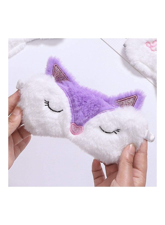 مس تيارا قناع عيون لطيف على شكل حيوان نائم مكون من قطعتين 19.5 × 7 × 1 سم - Image 4