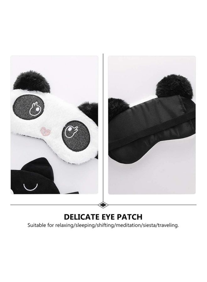 Panda Cute Plush Sleeping Eye Mask 7.5 x 3.5cm - v1632571897/N51030049A_2