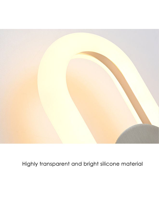 3000K Lumen Modern Simple Elliptical Interior Decorative LED Wall Lamp Warm Yellow 32x9.5x2cm  - Image 2