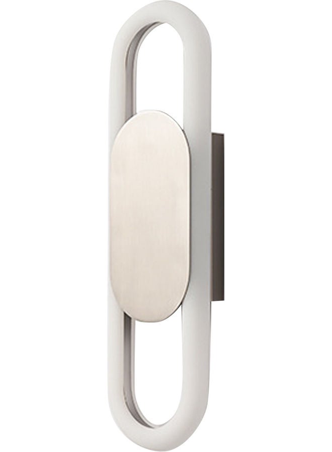 3000K Lumen Modern Simple Elliptical Interior Decorative LED Wall Lamp Warm Yellow 32x9.5x2cm  - Image 1