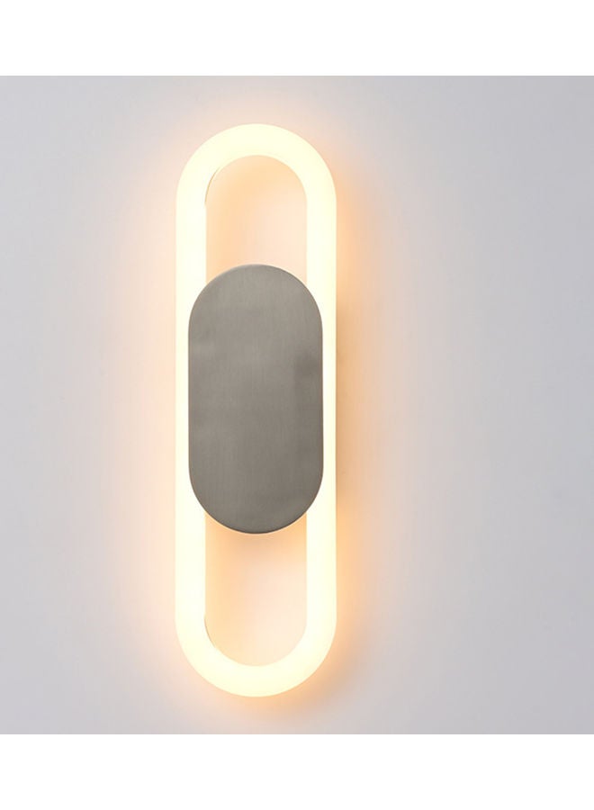 3000K Lumen Modern Simple Elliptical Interior Decorative LED Wall Lamp Warm Yellow 32x9.5x2cm  - Image 5
