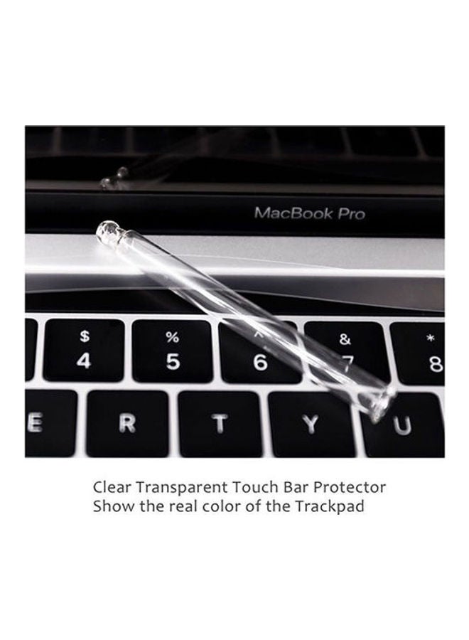 PalmGuard Touch Bar Protector Cover Anti Scratch For MacBook Pro Touch bar Clear - Image 2