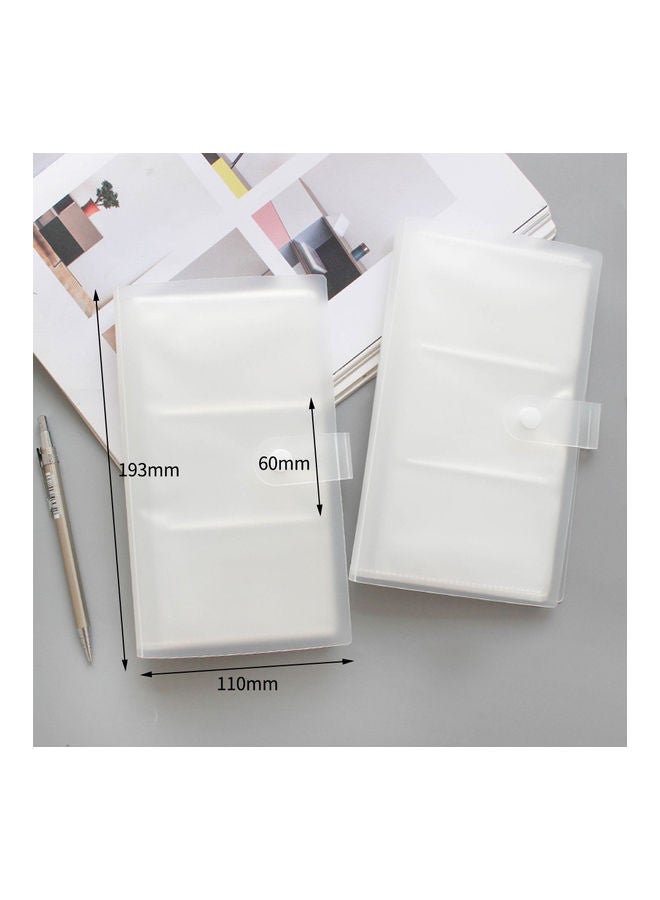 120-Slot Business Card Holder Clear - Image 5