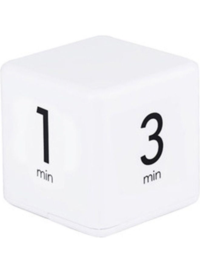 Generic Portable Digital Cube Timer White  - Image 1