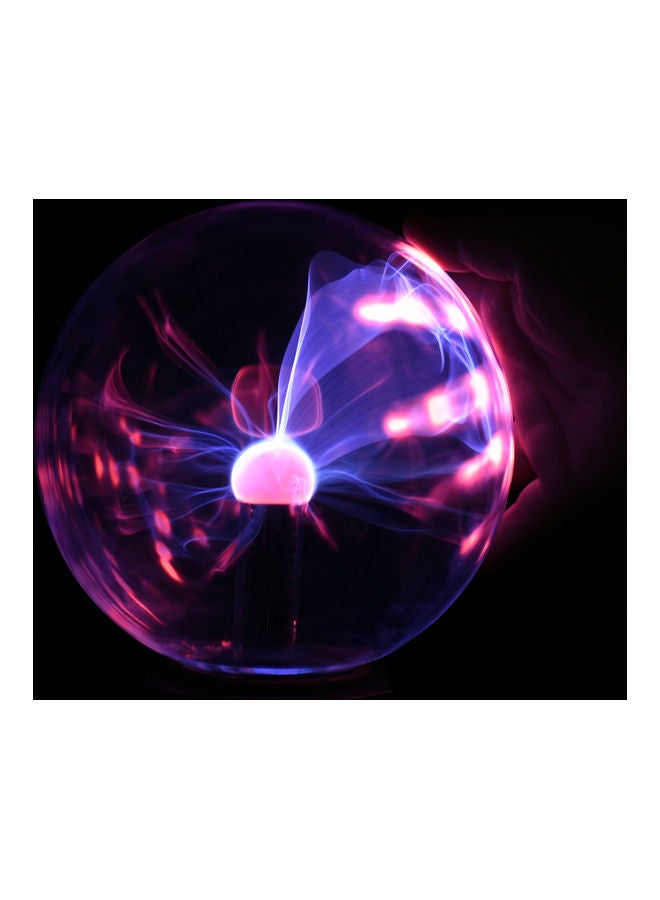 Touch And Sound Sensitive Nebula Thunder Electric Globe Plasma Ball Light Multicolour - Image 4