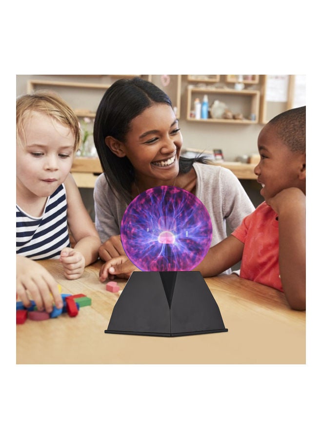 Touch And Sound Sensitive Nebula Thunder Electric Globe Plasma Ball Light Multicolour - Image 5