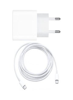 ماركة غير محددة محول طاقة USB-C مع كابل من ناحية نوع C ومن ناحية أخرى تفريغ iPhone  - Image 1