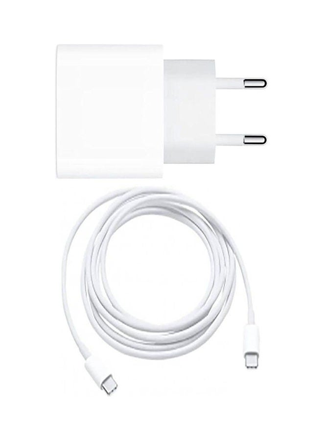 ماركة غير محددة - محول طاقة USB-C مع كابل من ناحية نوع C ومن ناحية أخرى تفريغ iPhone - Image 1
