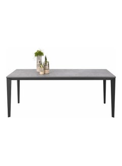 GAUTIER Setis Smart Table Dark Mineral/Black 180x100x76cm 
