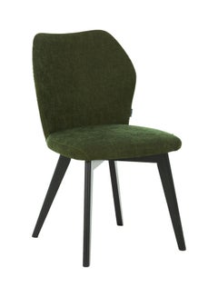 GAUTIER 2-Piece Edito Wooden Anthracite Chair Set Forest Green/Black 57x59x87cm 