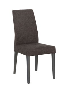 GAUTIER 2-Piece Cosy Chair Set Weathered Grey/Black 50x59x87cm 