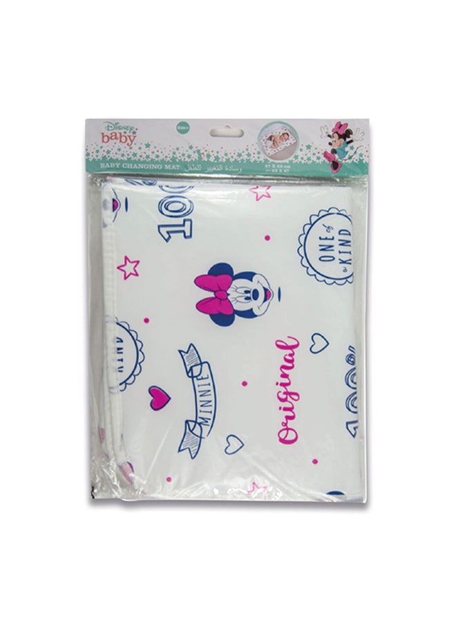 Disney - Minnie Mouse 100% Waterproof Baby Diaper Changing Mat - Image 1