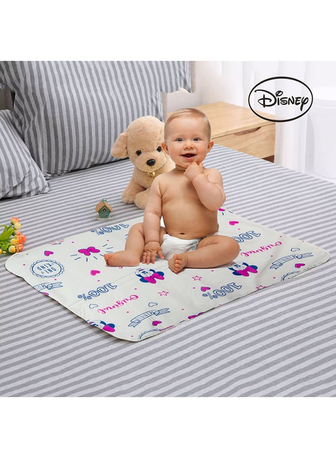 Disney - Minnie Mouse 100% Waterproof Baby Diaper Changing Mat - Image 1