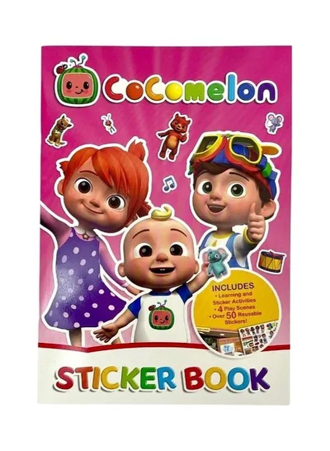 Sticker Book Activity Paperback English by Cocomelon - 44327.0  - Image 1