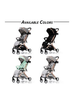 TEKNUM Explorer Travel Stroller - Melange Grey  - Image 3