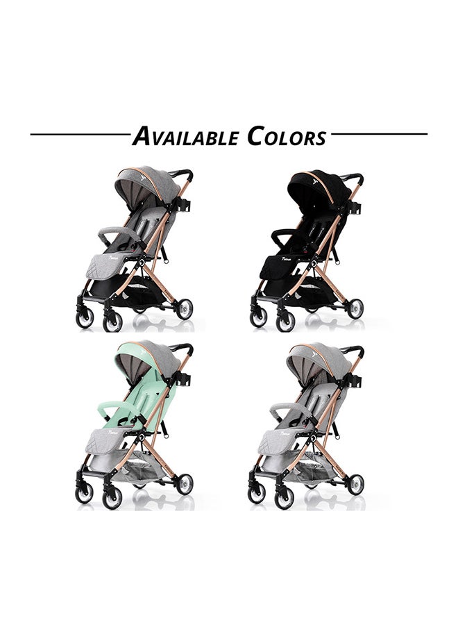 TEKNUM Explorer Travel Stroller - Melange Grey  - Image 3