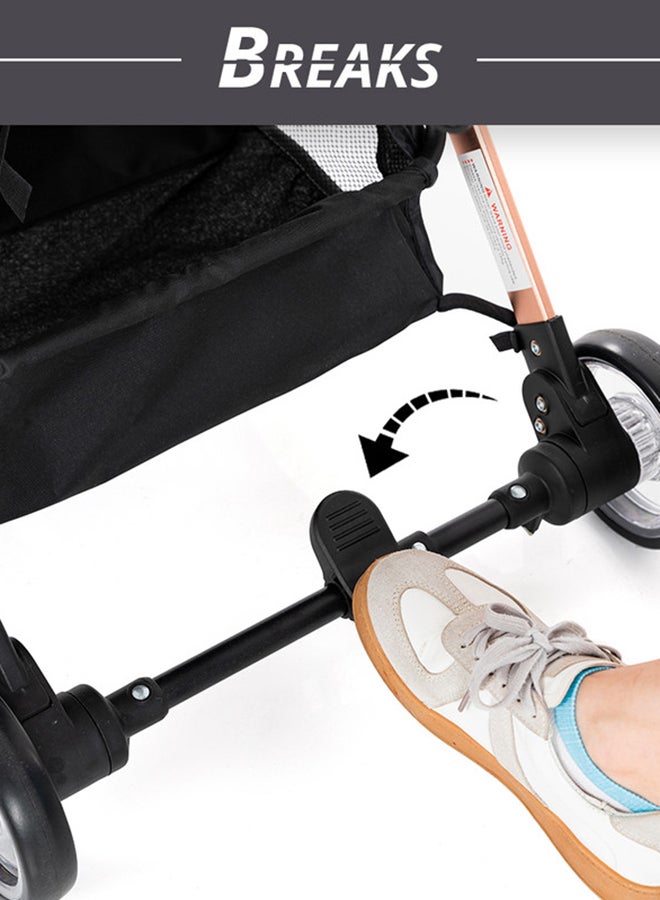 TEKNUM - Explorer Travel Stroller - Melange Grey - Image 1