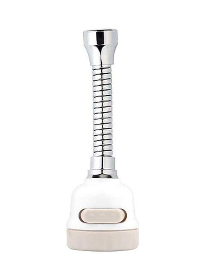 360-Degree Rotatable Faucet Water Sprayer White - Image 1