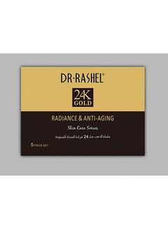 DR. RASHEL 5-Piece 24K Gold Radiance And Anti-Aging Skin Care Set 24K Gold  - Image 3