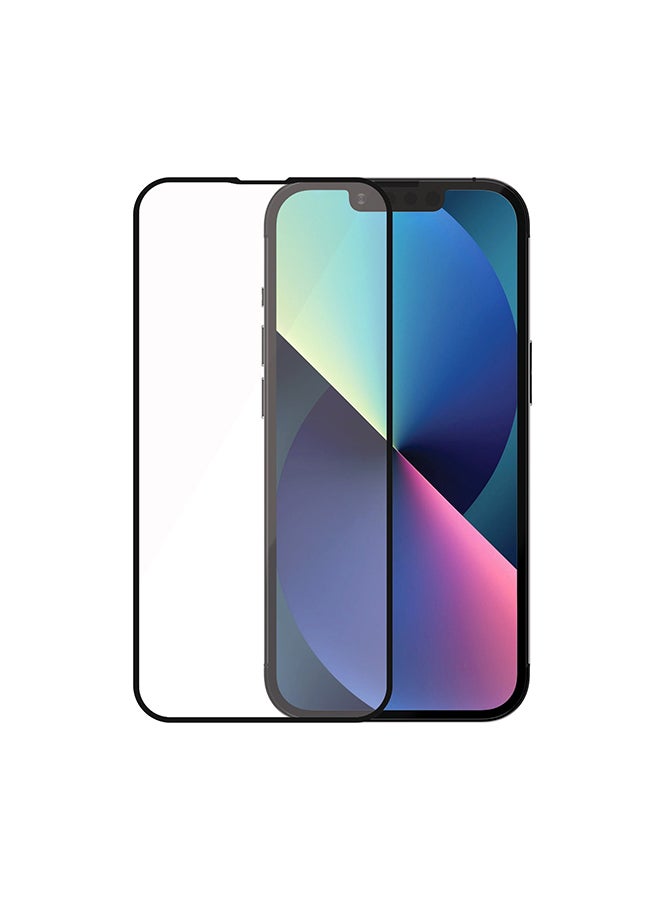 PanzerGlass Edge-to-Edge  Frame with  Anti-Microbial Screen Protector for iPhone 13/13 Pro Clear  - Image 1