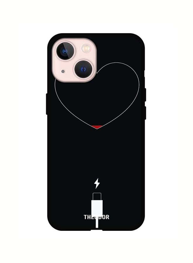 Theodor Protective Case Cover For Apple iPhone 13 Heart Battery Low  - Image 1