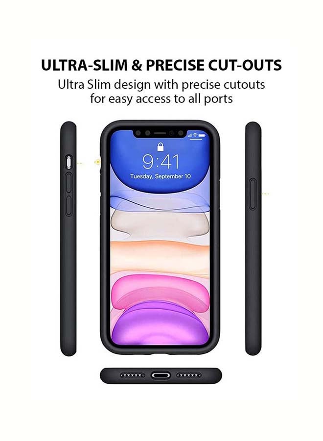 Theodor - Protective Case Cover For Apple iPhone 13 Pro Max Black Golden/Pink - Image 1