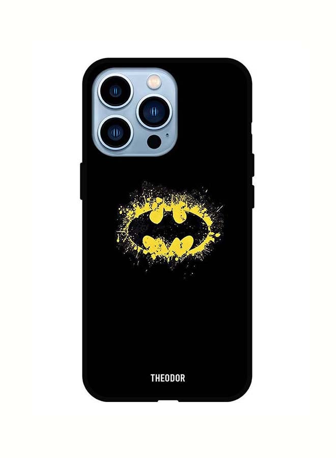 ثيودور غطاء حماية واقٍ لهاتف أبل آيفون 13 برو شعار باتمان - Image 1