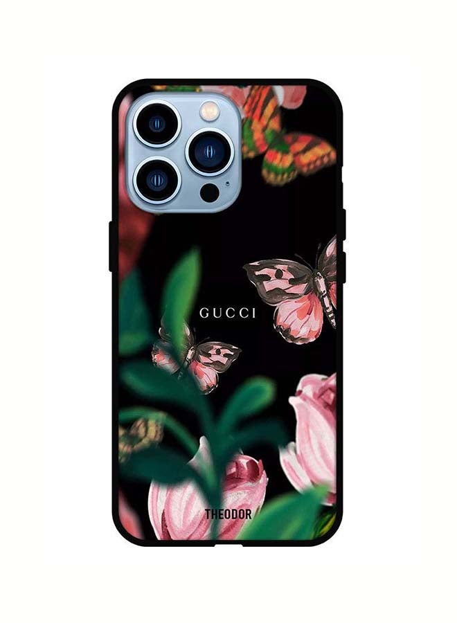 Theodor Protective Case Cover For Apple iPhone 13 Pro Butterflies - Image 1