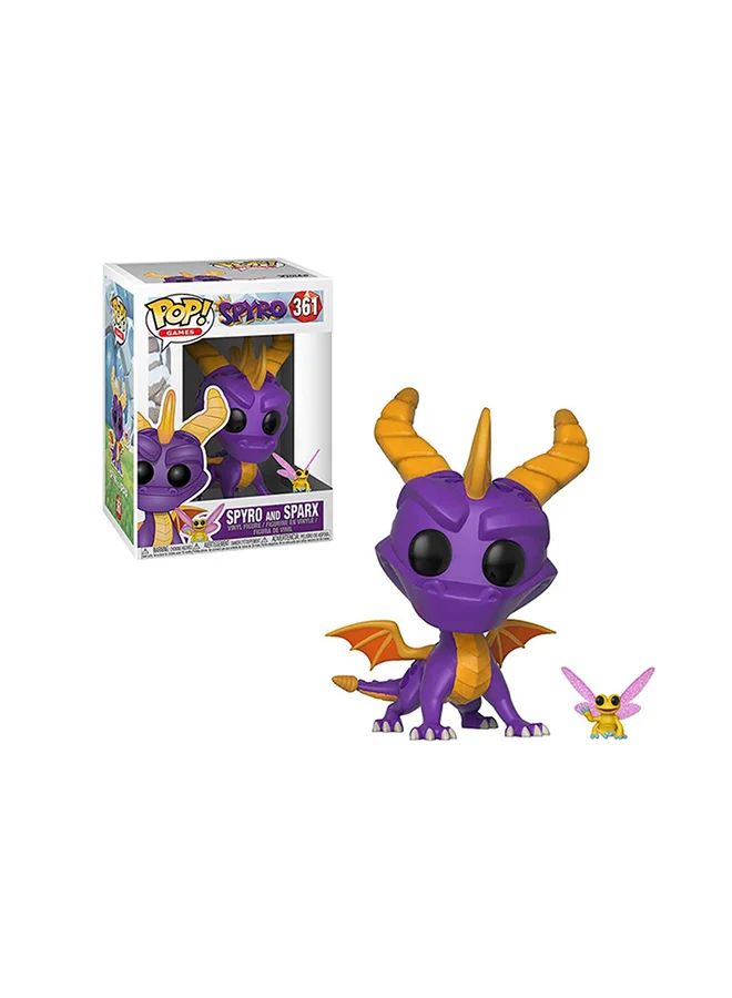 Funko POP! Games Spyro Figure 361 3.75 x 2 x 3inch